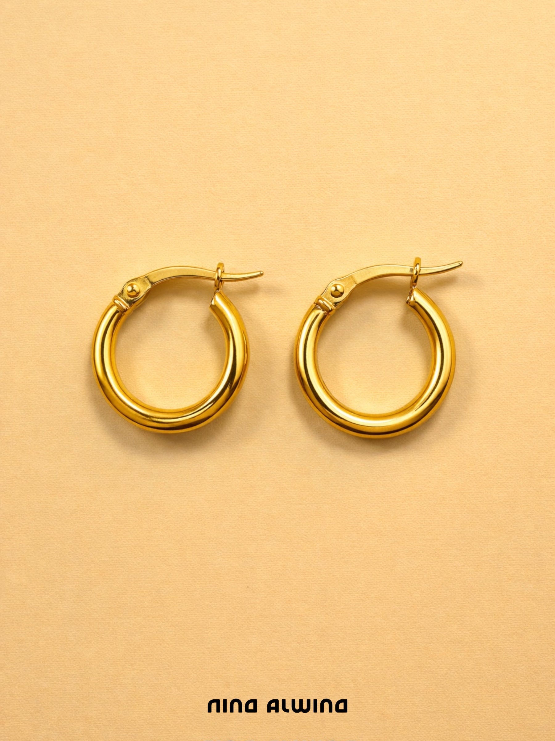 #514 8k Creolen - 1,5cm