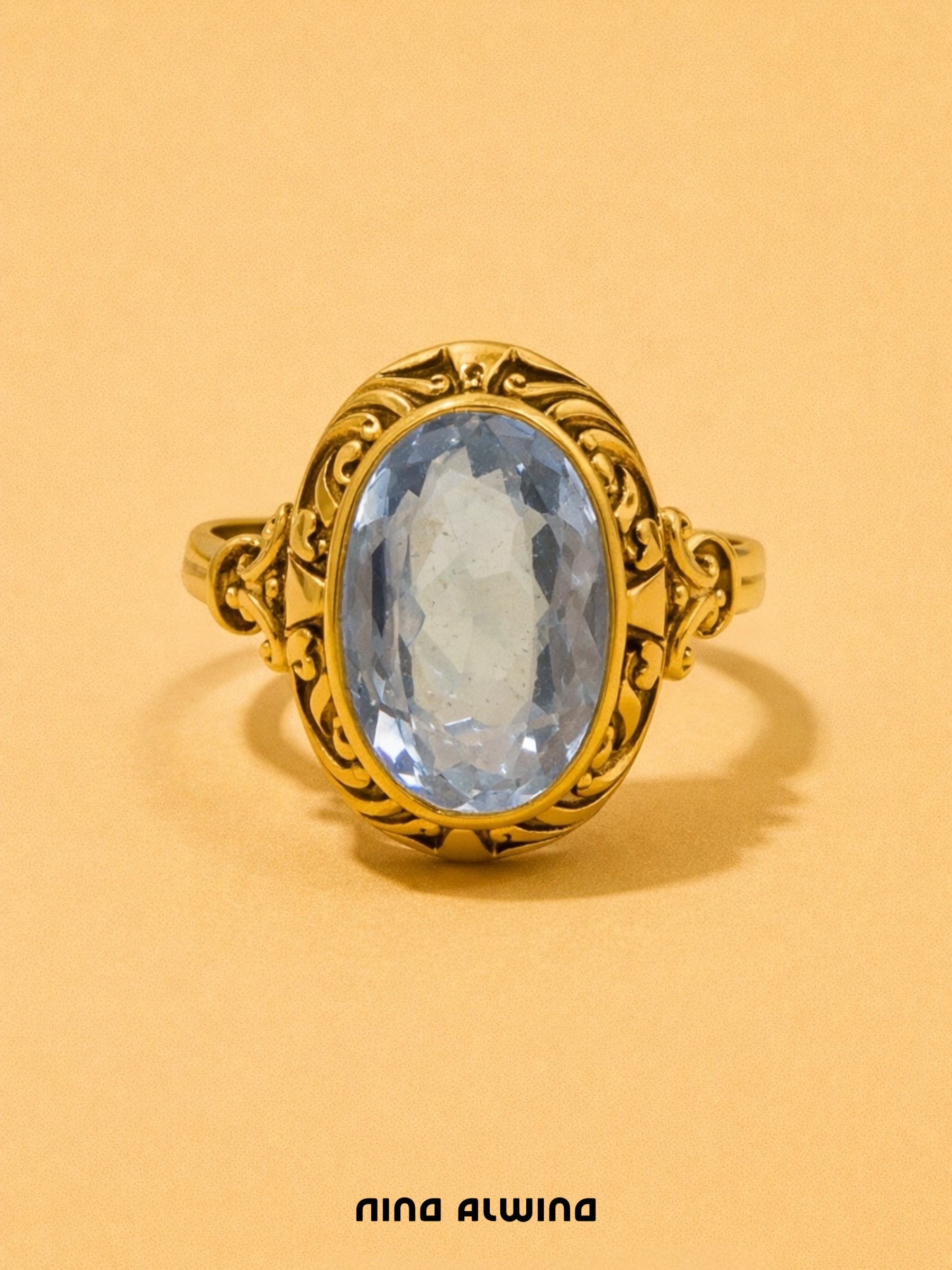 #589 8k Ring mit Spinell - RG 58