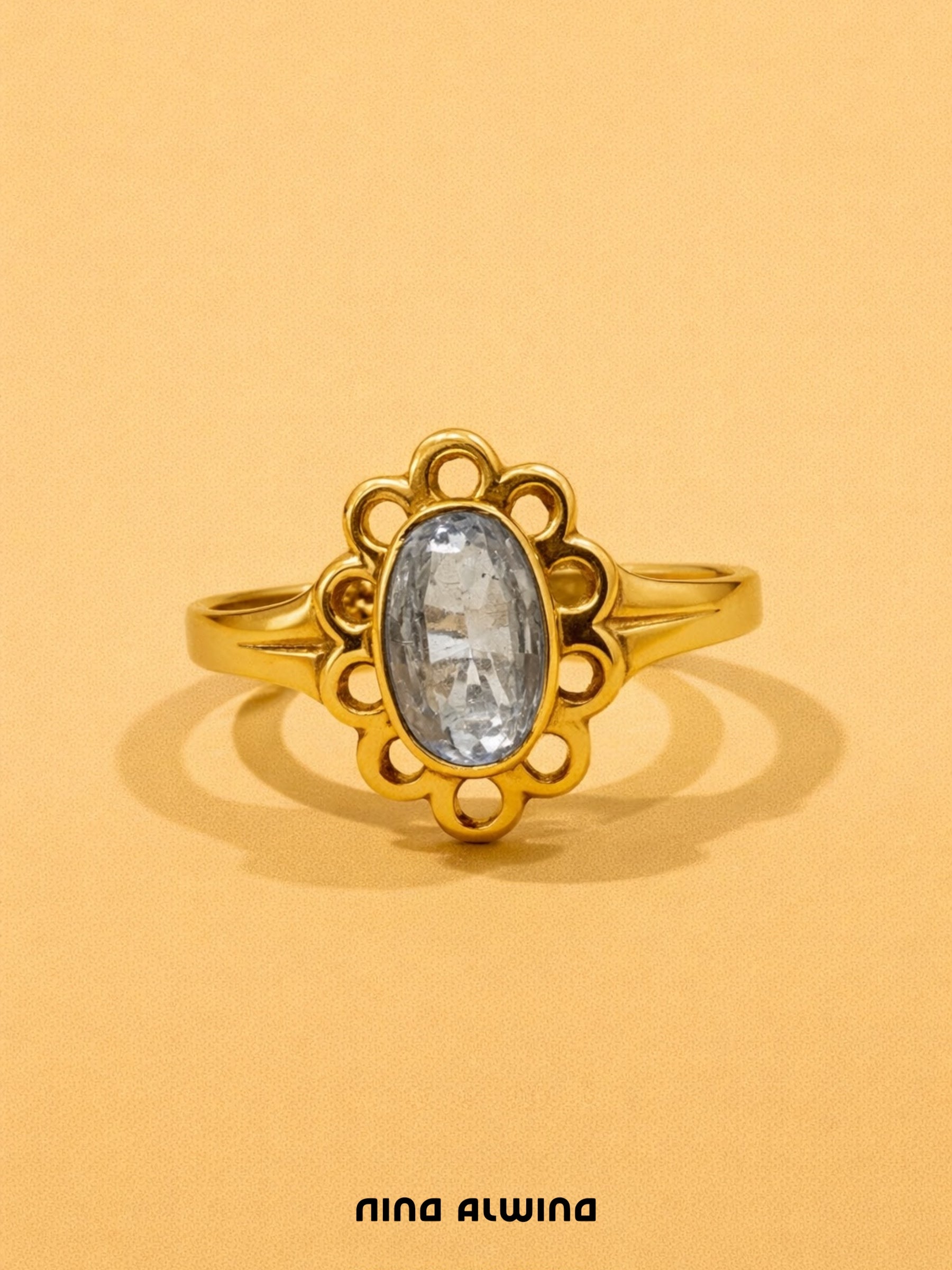 #611 8k Ring mit Topas - RG 47