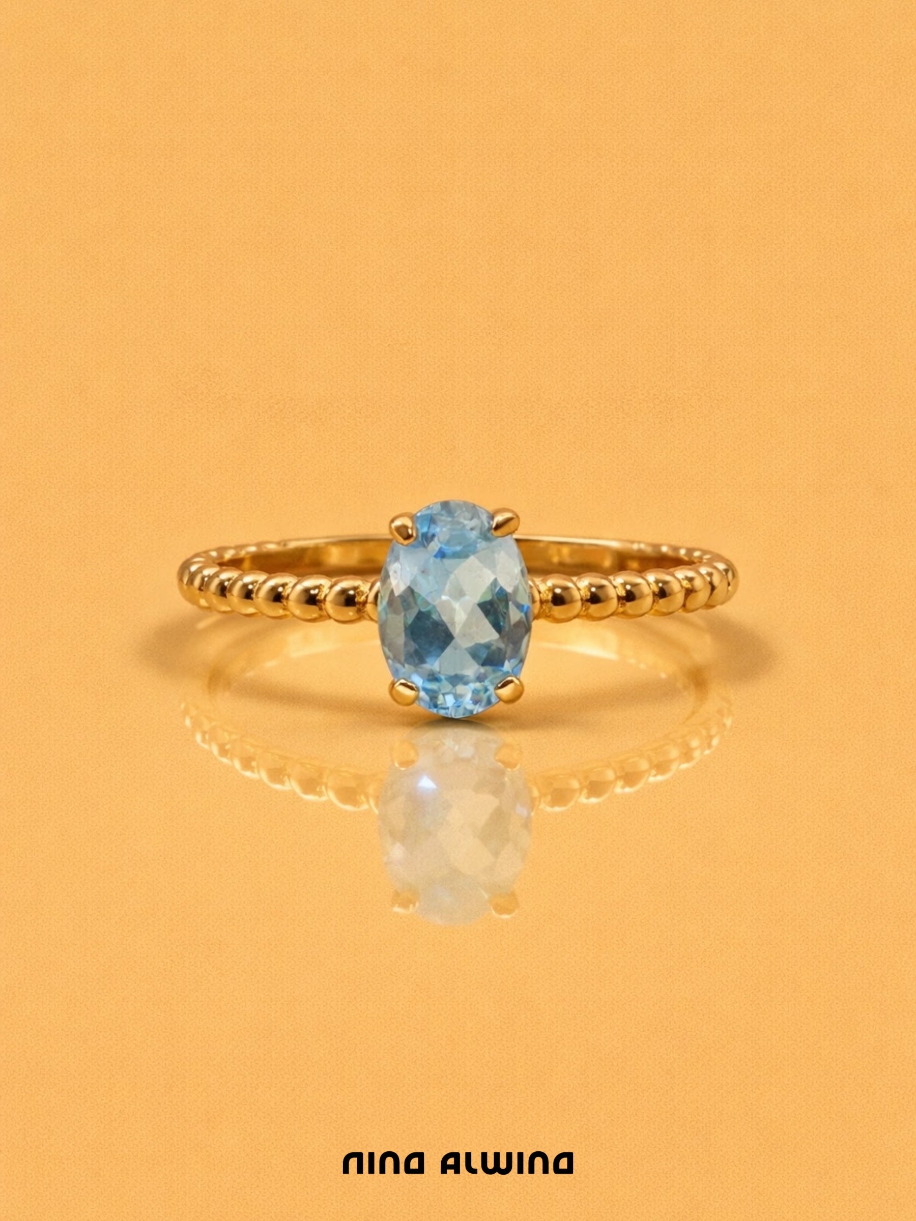 #640 8k Ring mit Topas - RG 60