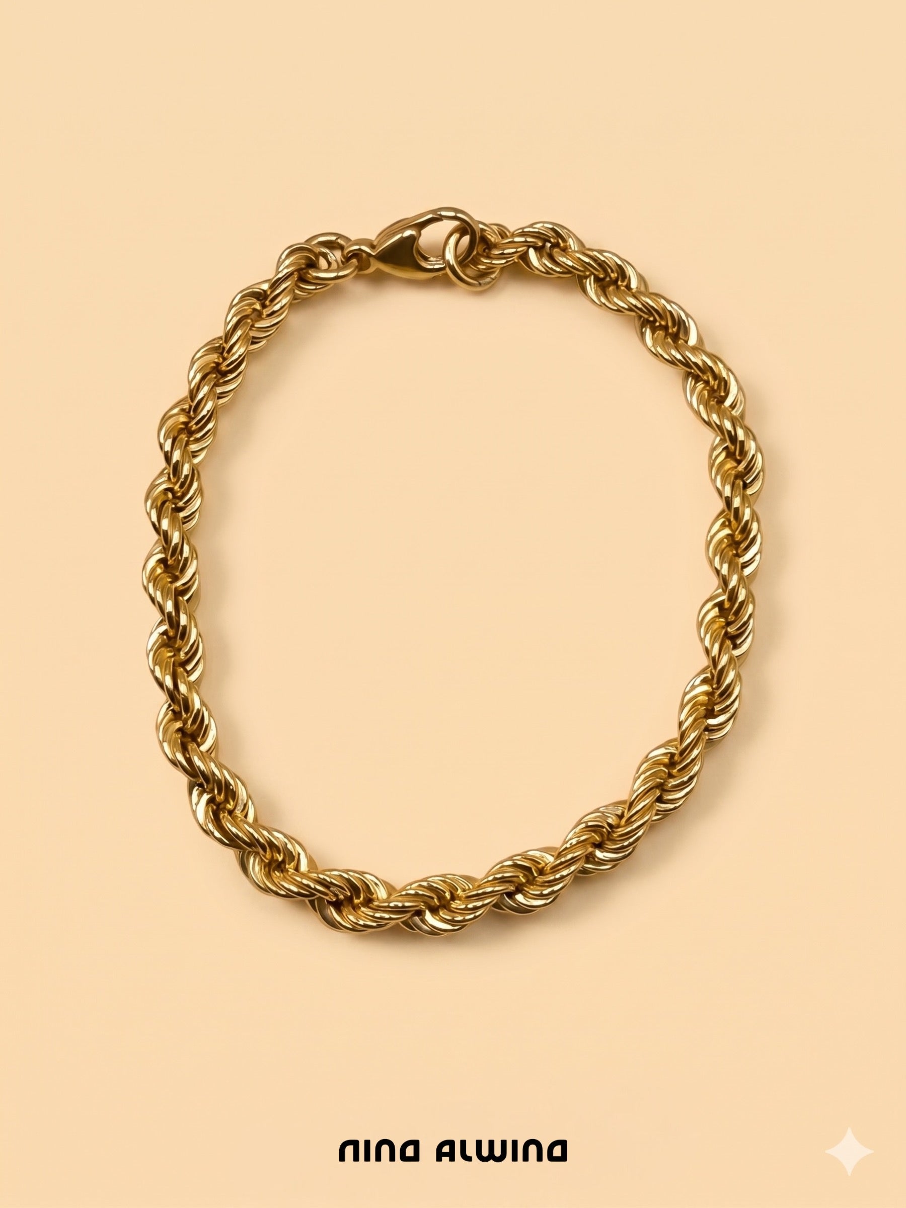 #993 Massives 8k Armband - 19cm