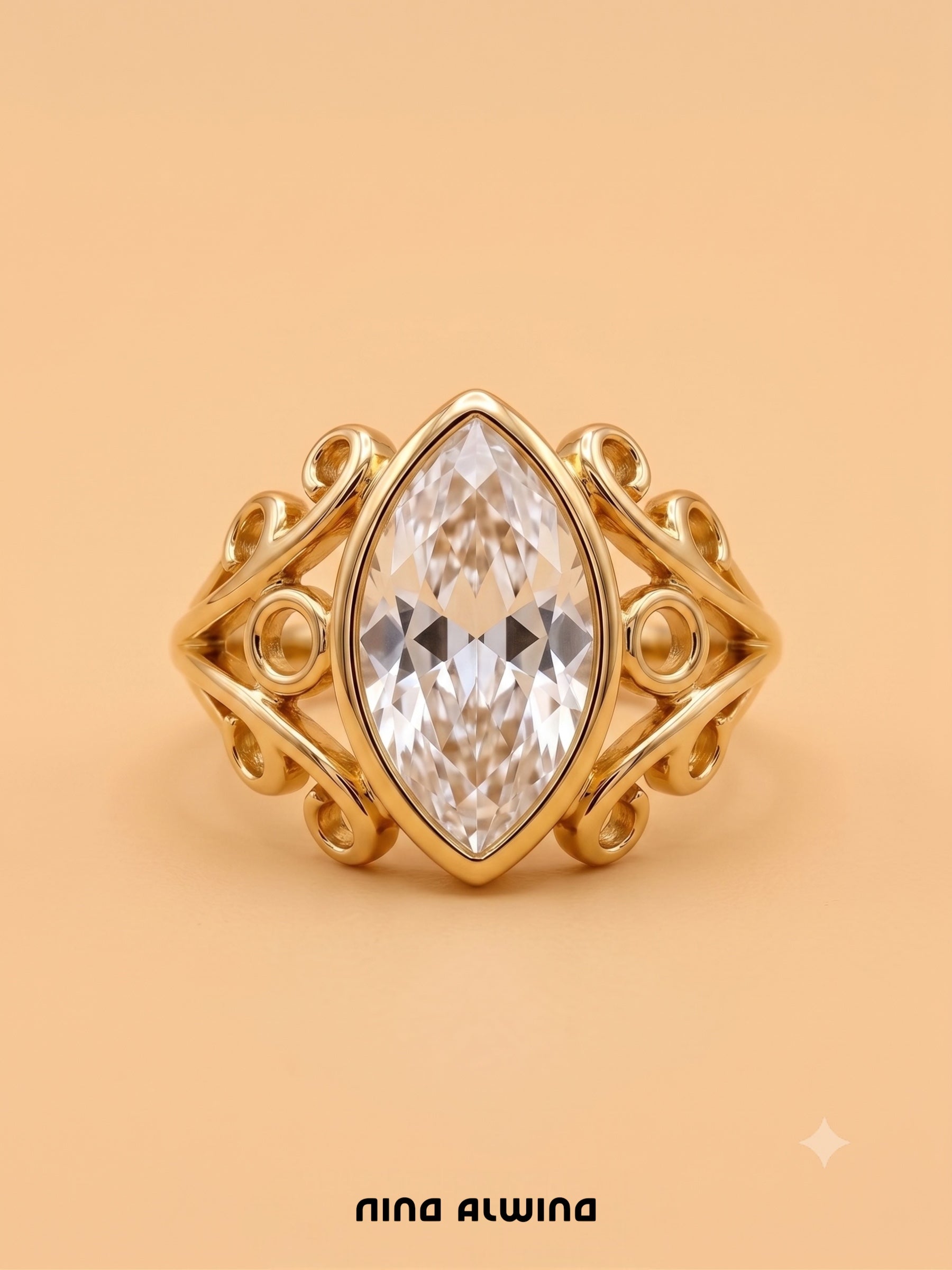 #1209 8k Ring mit Spinell - RG 55
