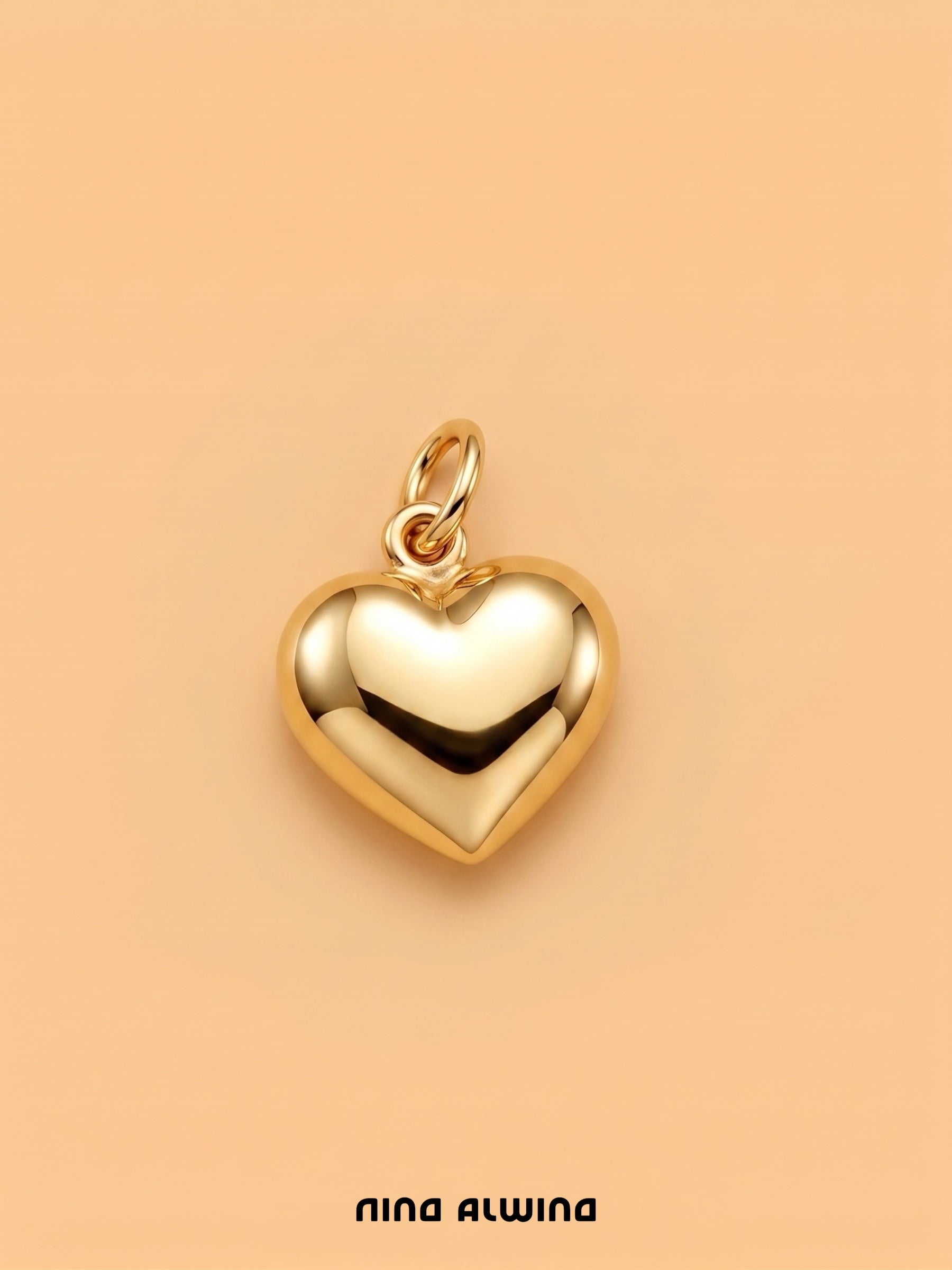 #1285 14k Herz -1.3cm