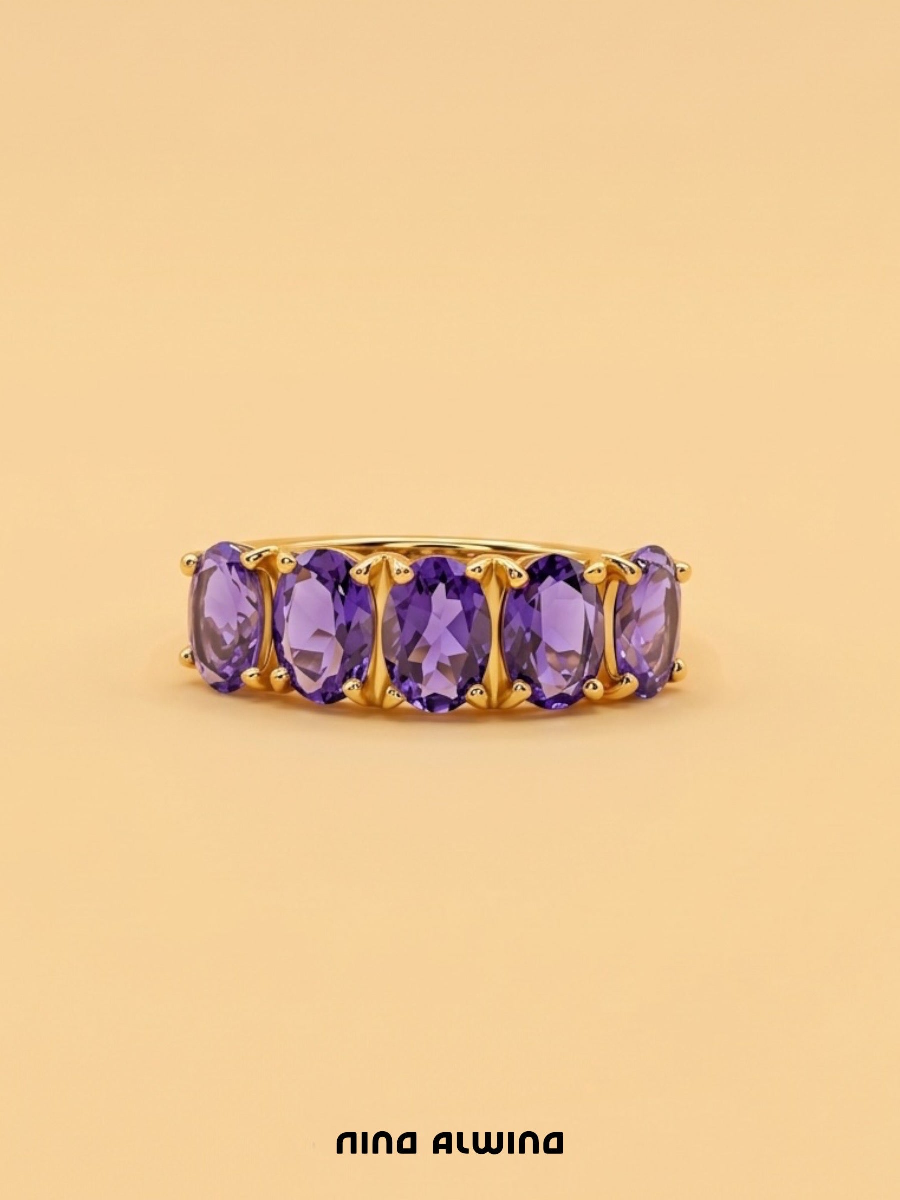 #1343 9k Ring mit Ceylon-Iolith - RG 56