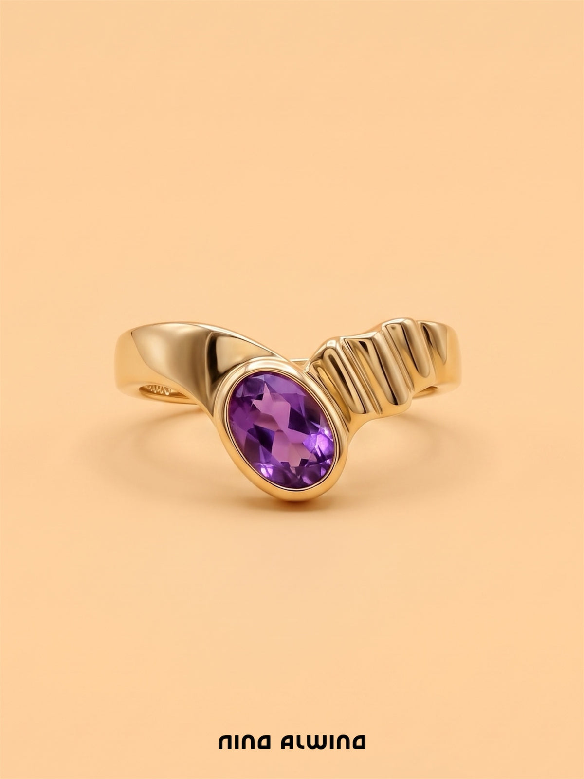 #1412 14k Ring with Ruby & Diamonds - Ring Size 55